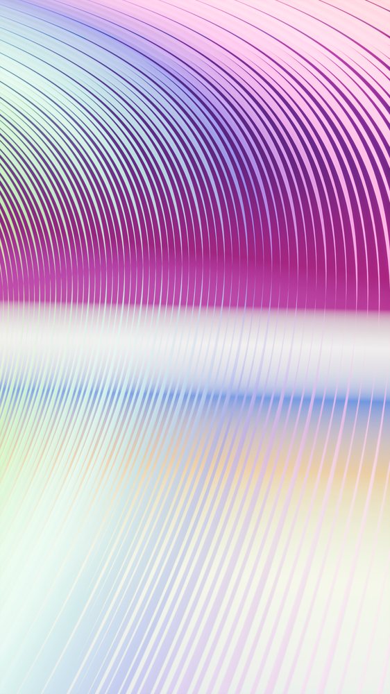 Abstract illustration of colorful curved lines forming a smooth gradient pattern with purple, pink, blue, and green tones.