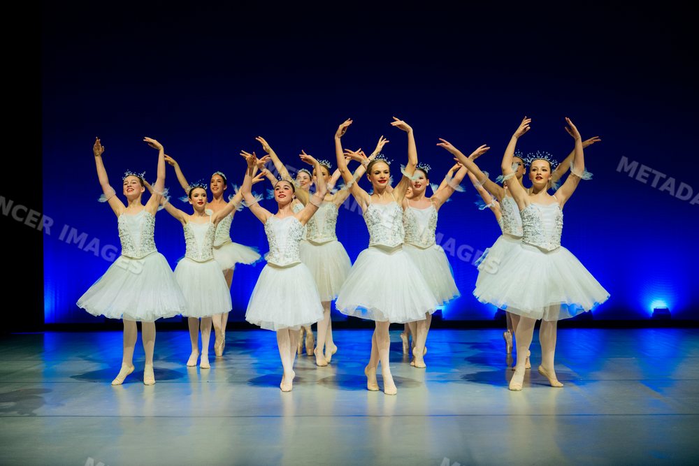 Young ballet dancers perform a classical ballet recital on Bainbridge