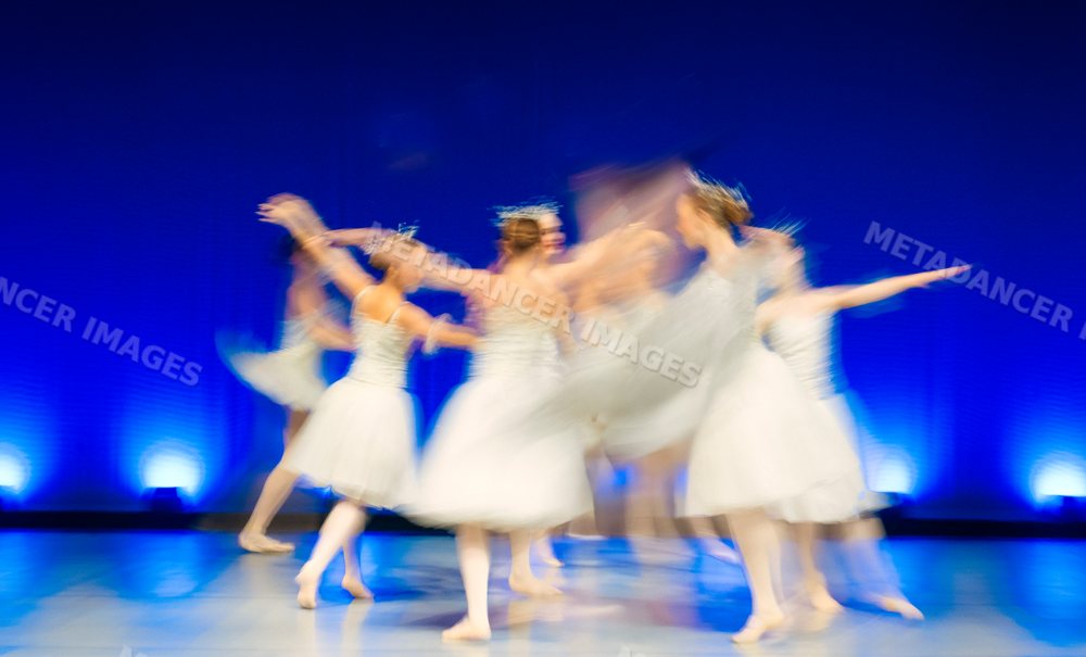 Ballet dancers performing a holiday ballet on stage in Bainbridge