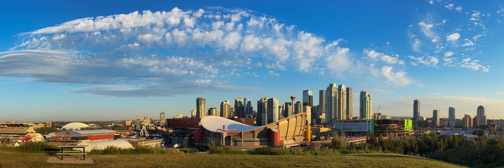 View of Downtown from Scotsman's Hill.