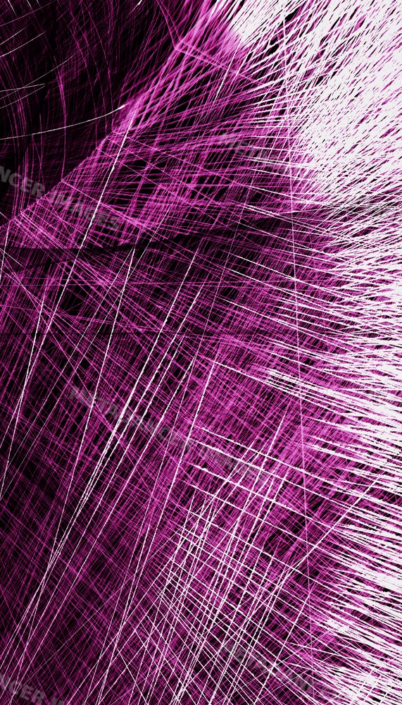 Abstract digital art with purple and white intersecting lines