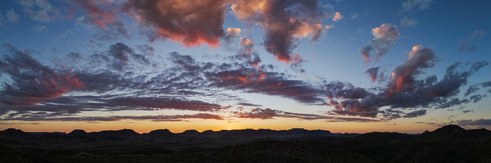 Sunset from Etambura Camp.