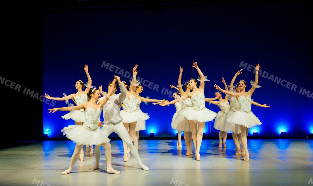 Classical ballet performance at Bainbridge Island stage