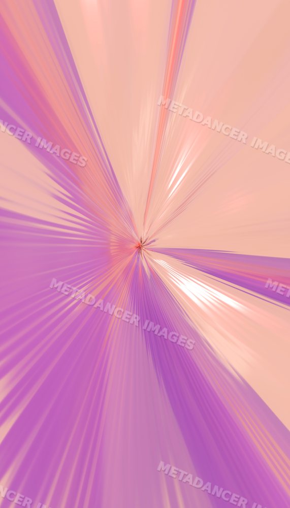 Abstract digital artwork with purple and pink radial lines converging