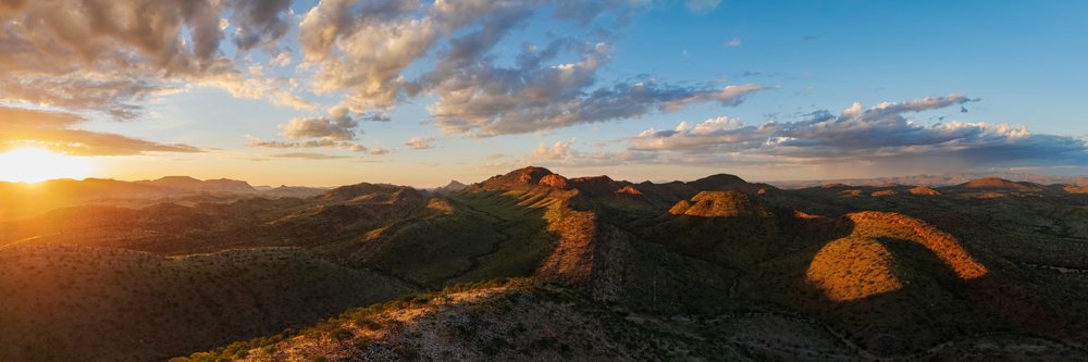 Sunset from Etambura Camp.