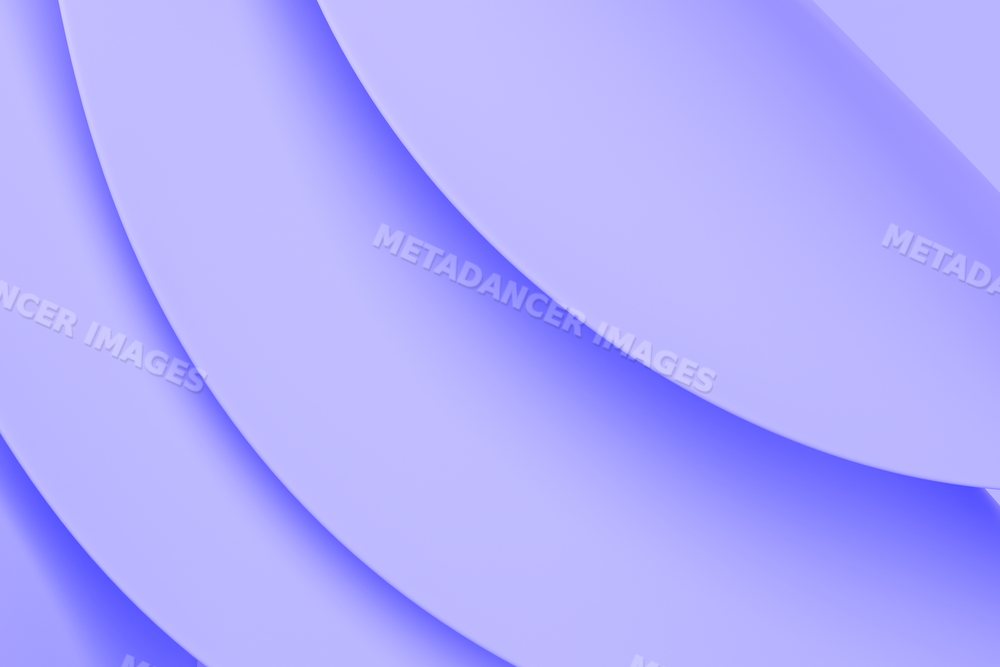 Smooth overlapping abstract curved shapes