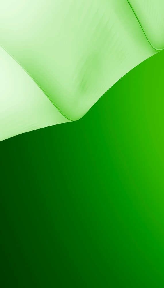 Abstract background with smooth curved shapes in various shades of green.