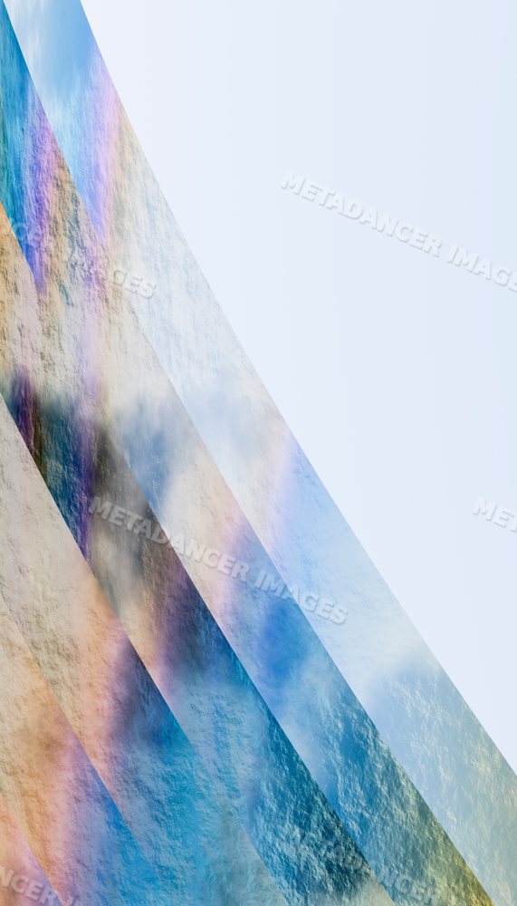 Colorful abstract diagonal stripes with soft textured effect