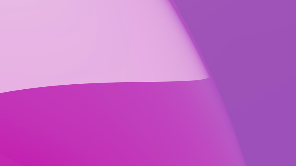 Abstract digital illustration featuring smooth purple and pink curved shapes with soft gradient shading.