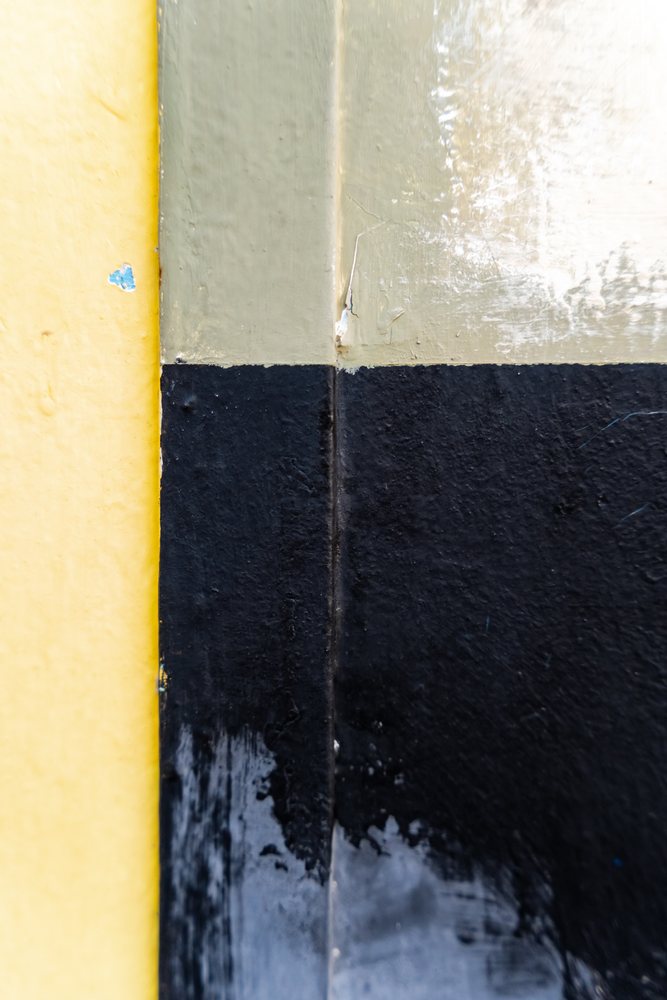 Painted abstract exterior wall, texture, abstract texture, background, wallpaper, Spain.