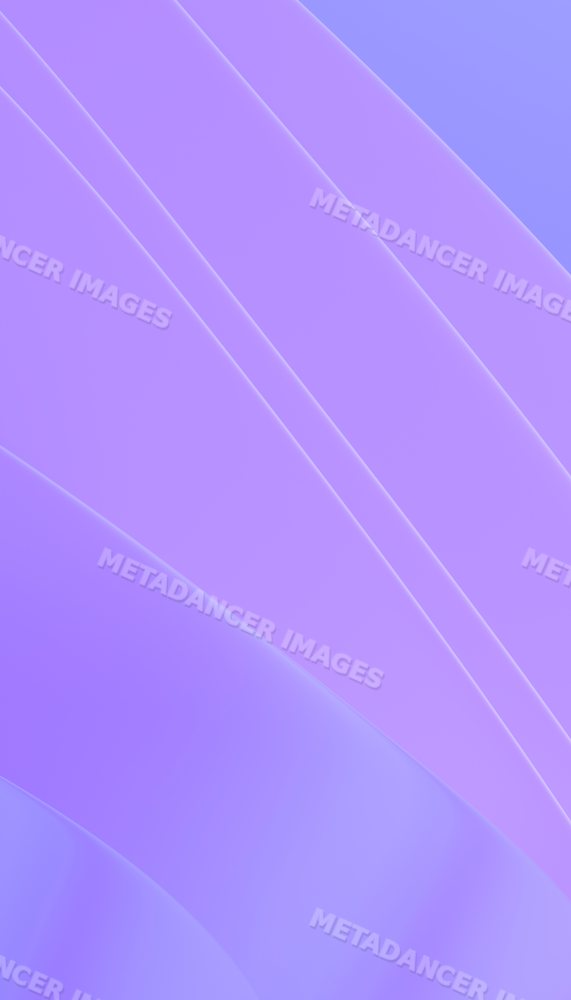 Abstract smooth blue and purple flowing curved shapes background