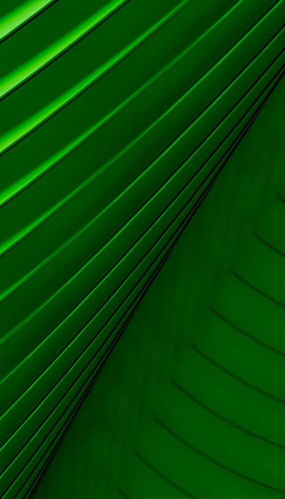 Close-up view of a green abstract pattern.