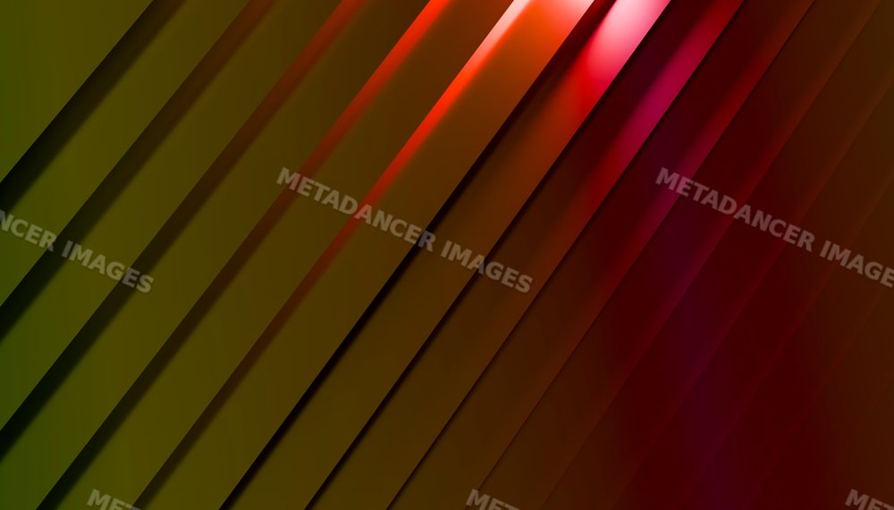 Abstract digital art with layered diagonal lines and vibrant color
