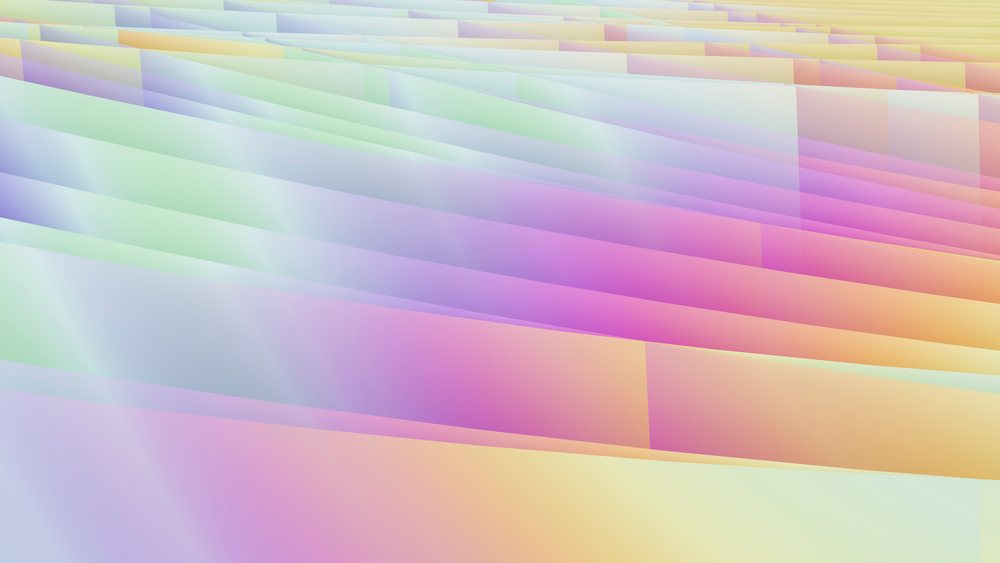 Abstract digital background featuring pastel gradient colors layered with smooth transitions.