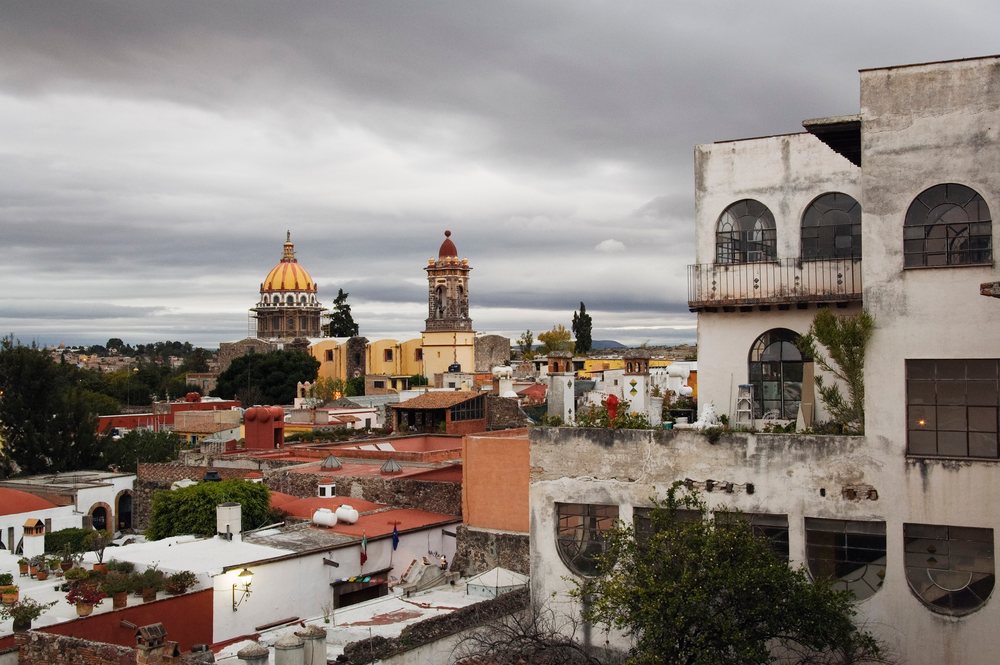 View of San Miguel de Allende cityscape.