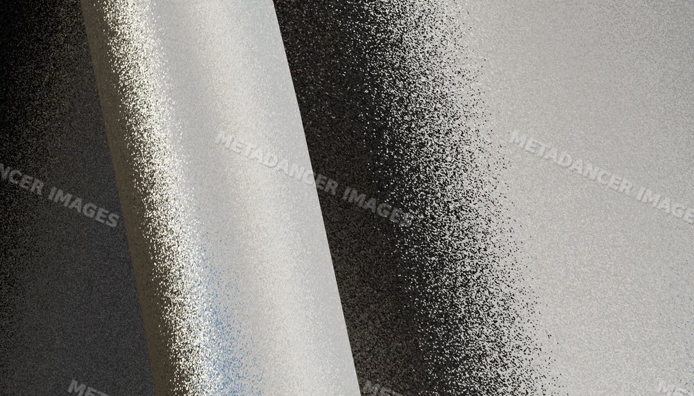 Close-up of a black and white abstract speckled gradient texture