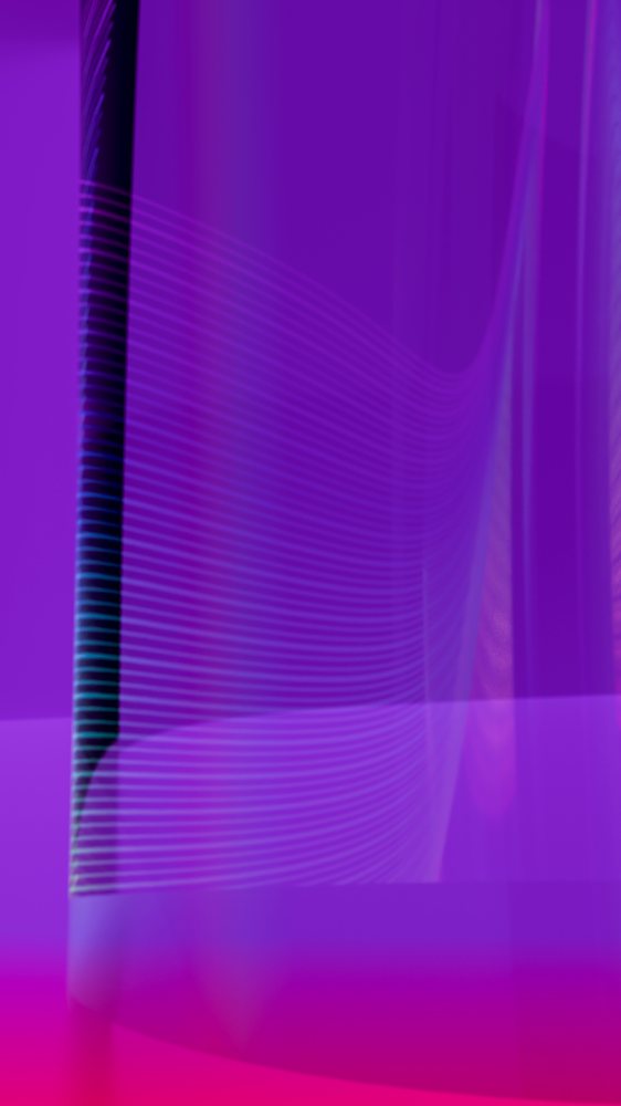 Abstract purple and pink wavy lines create a flowing modern digital art design with smooth gradient color transitions.