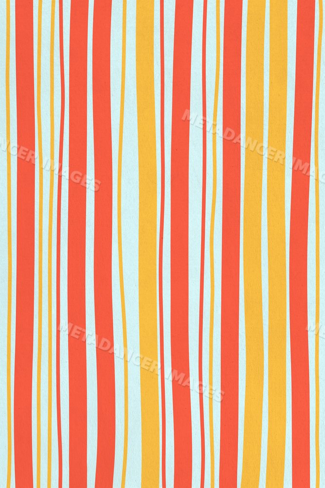 An abstract illustration of colorful vertical wavy stripes on a light