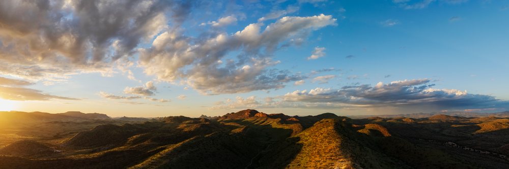Sunset from Etambura Camp.