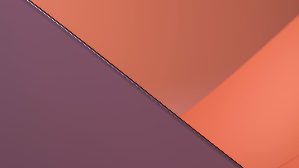 Abstract colorful geometric orange and purple triangular shapes create a modern minimalist pattern design.