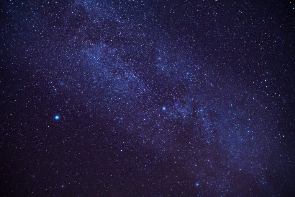 A detailed view of the milky way galaxy