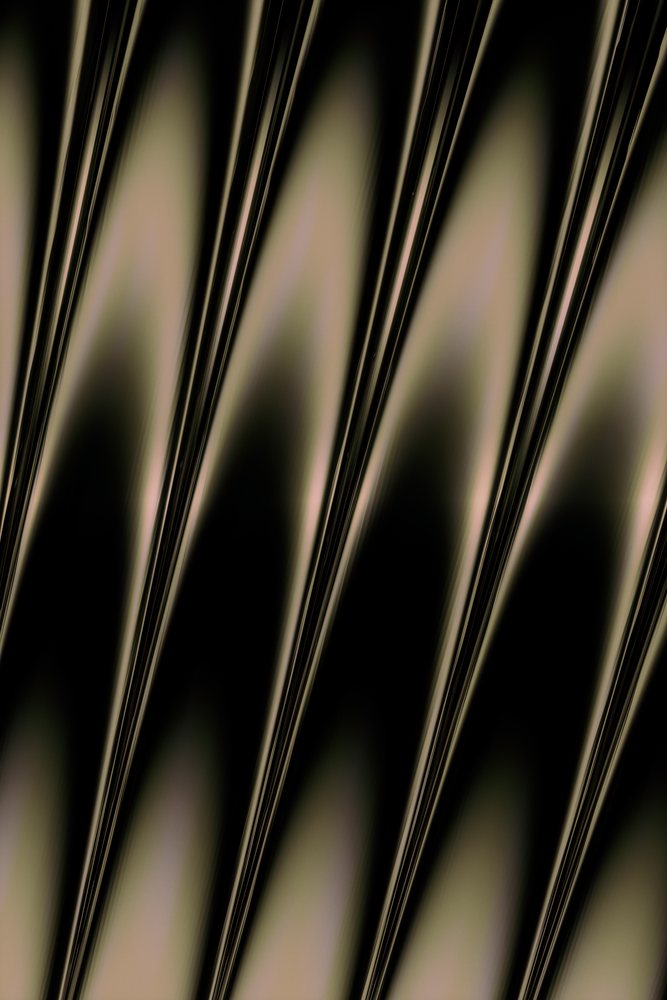 Abstract dark flowing pattern featuring smooth curved lines and wave-like reflections creating a textured design.