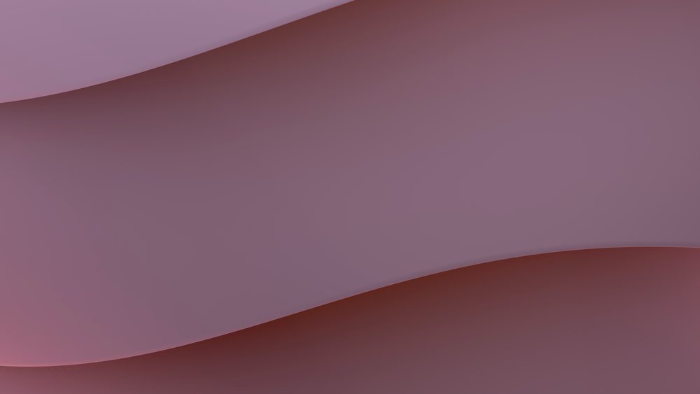 Abstract smooth curved shapes in pink gradients create a flowing wave-like background with soft shadow effects.