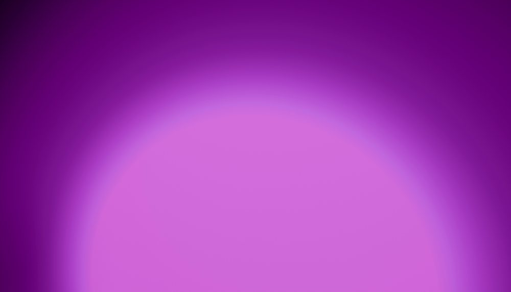 Purple gradient background with smooth color transition and glowing effect.