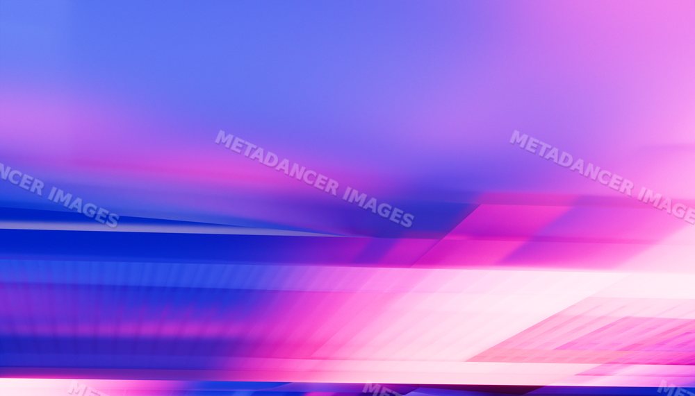 Abstract digital artwork with purple, blue, and pink geometric shapes
