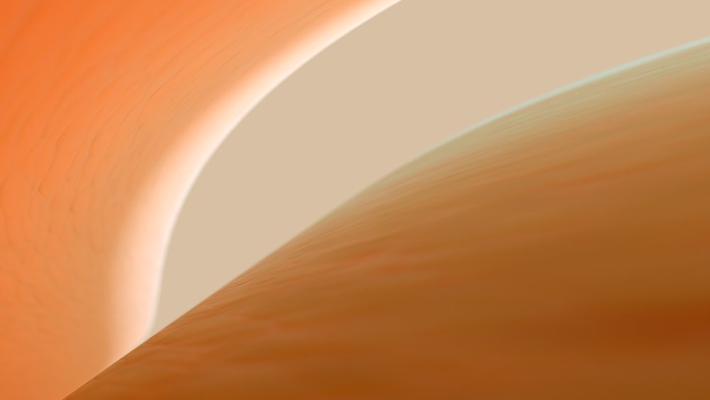 Close-up macro photograph showing smooth orange beige human skin with visible folds and wrinkles.
