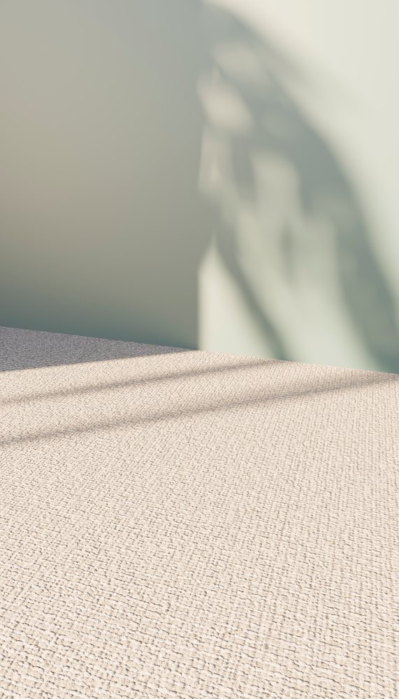 Beige textured carpet on indoor floor softly.