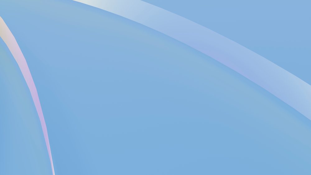 Abstract blue background featuring smooth curved shapes and gradient blending.