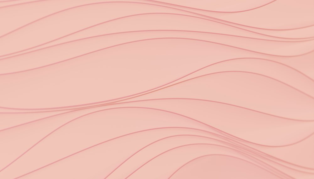 Abstract digital artwork featuring soft flowing pink curves and wavy lines with a smooth texture on a pastel background.