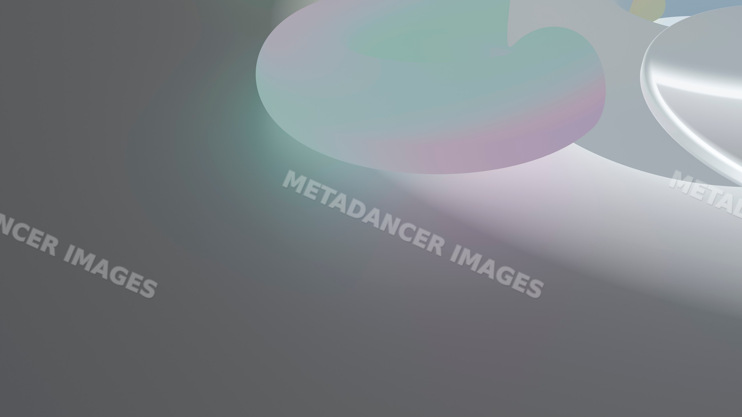 Abstract pastel-colored curved shapes illustration