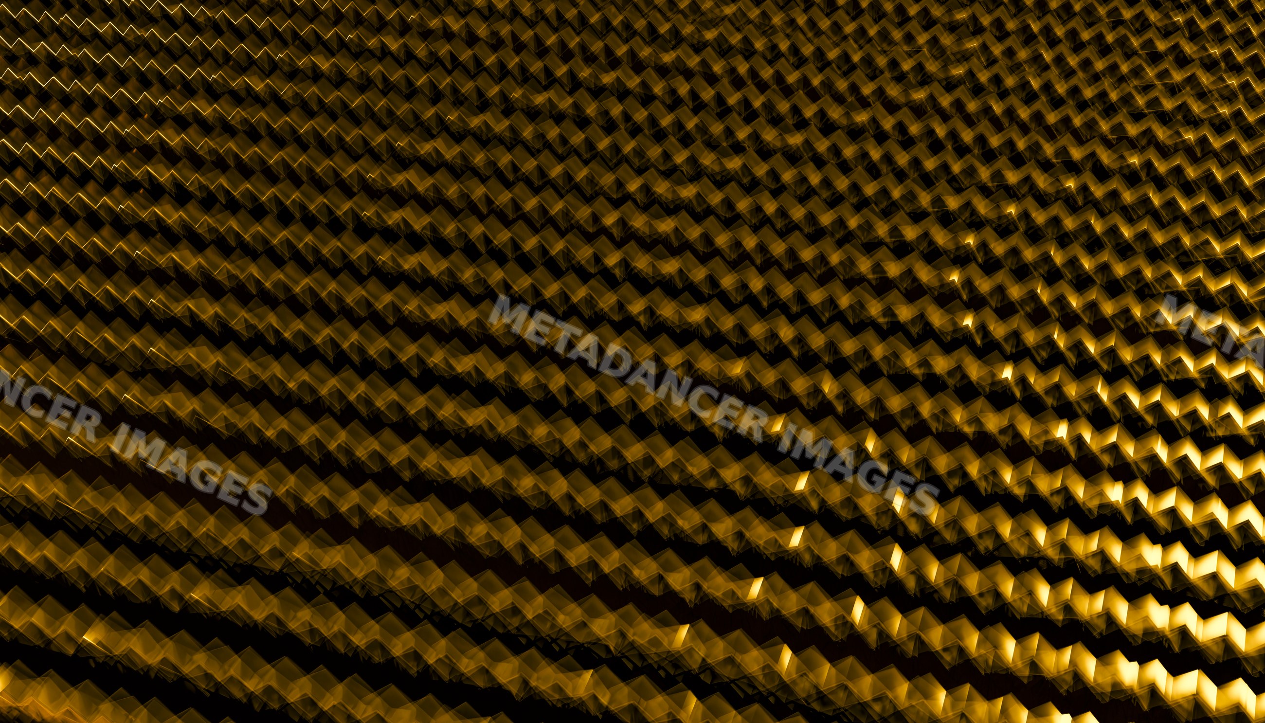 Close-up of metallic surface with repeating zigzag pattern