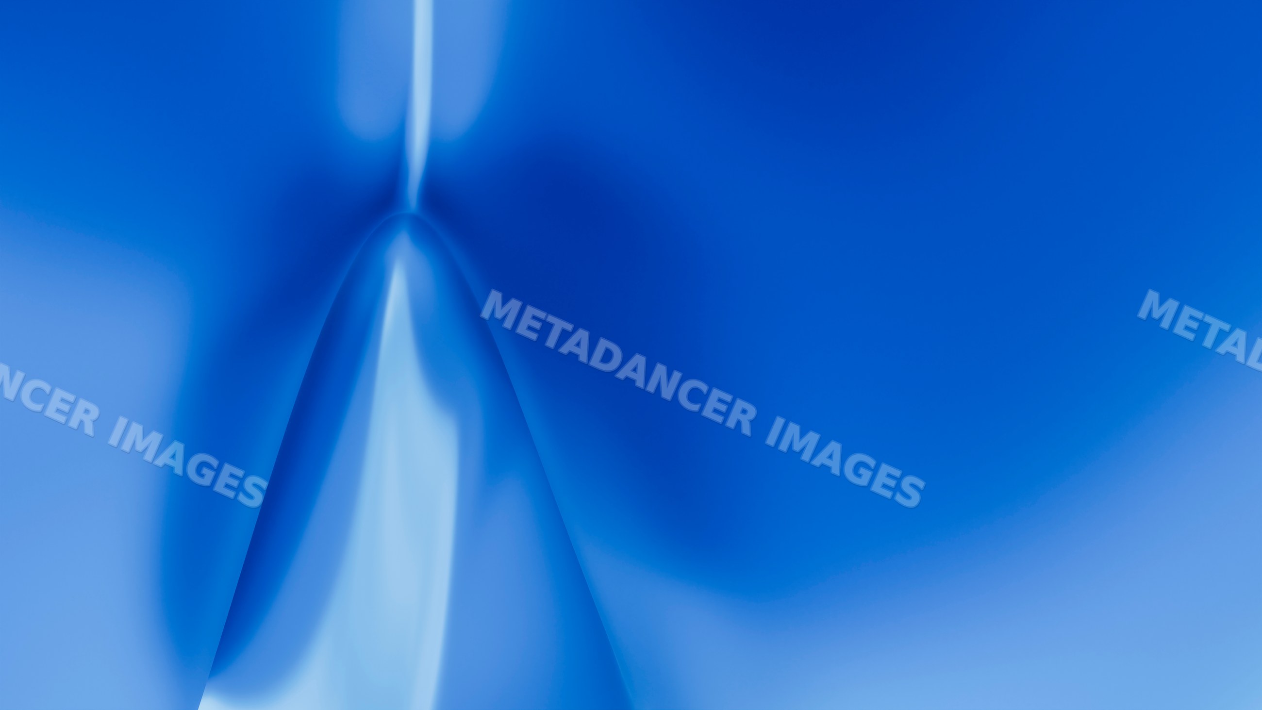 Blue abstract smooth surface with silky folds and gradient tones