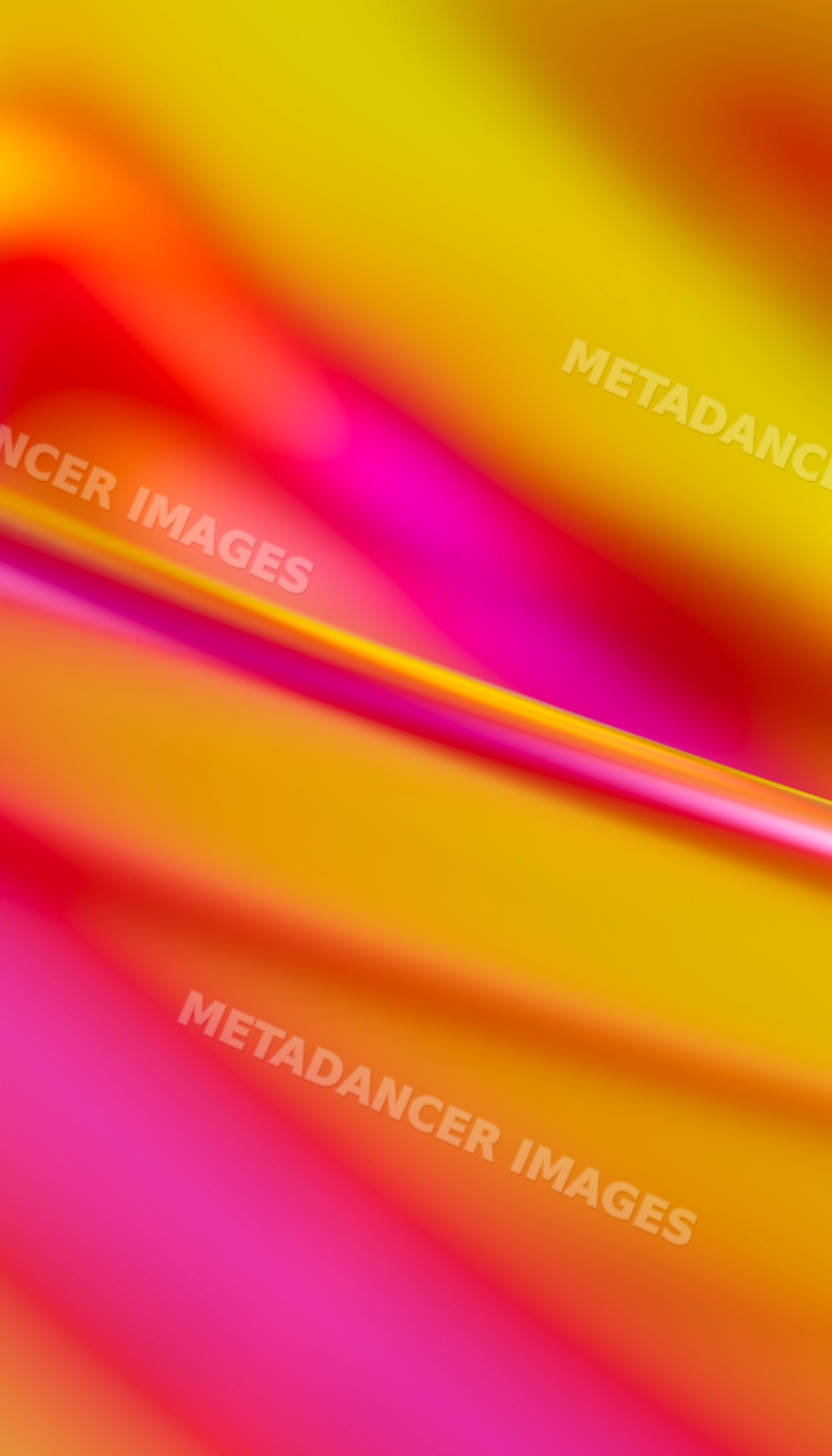 Abstract vibrant composition of orange, pink