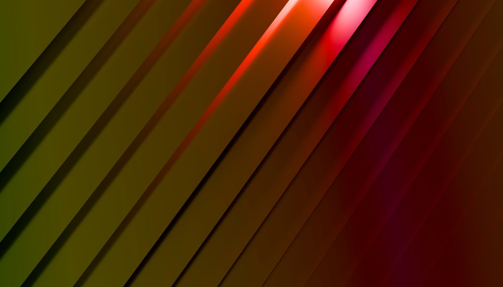 Abstract digital art with layered diagonal lines and vibrant color