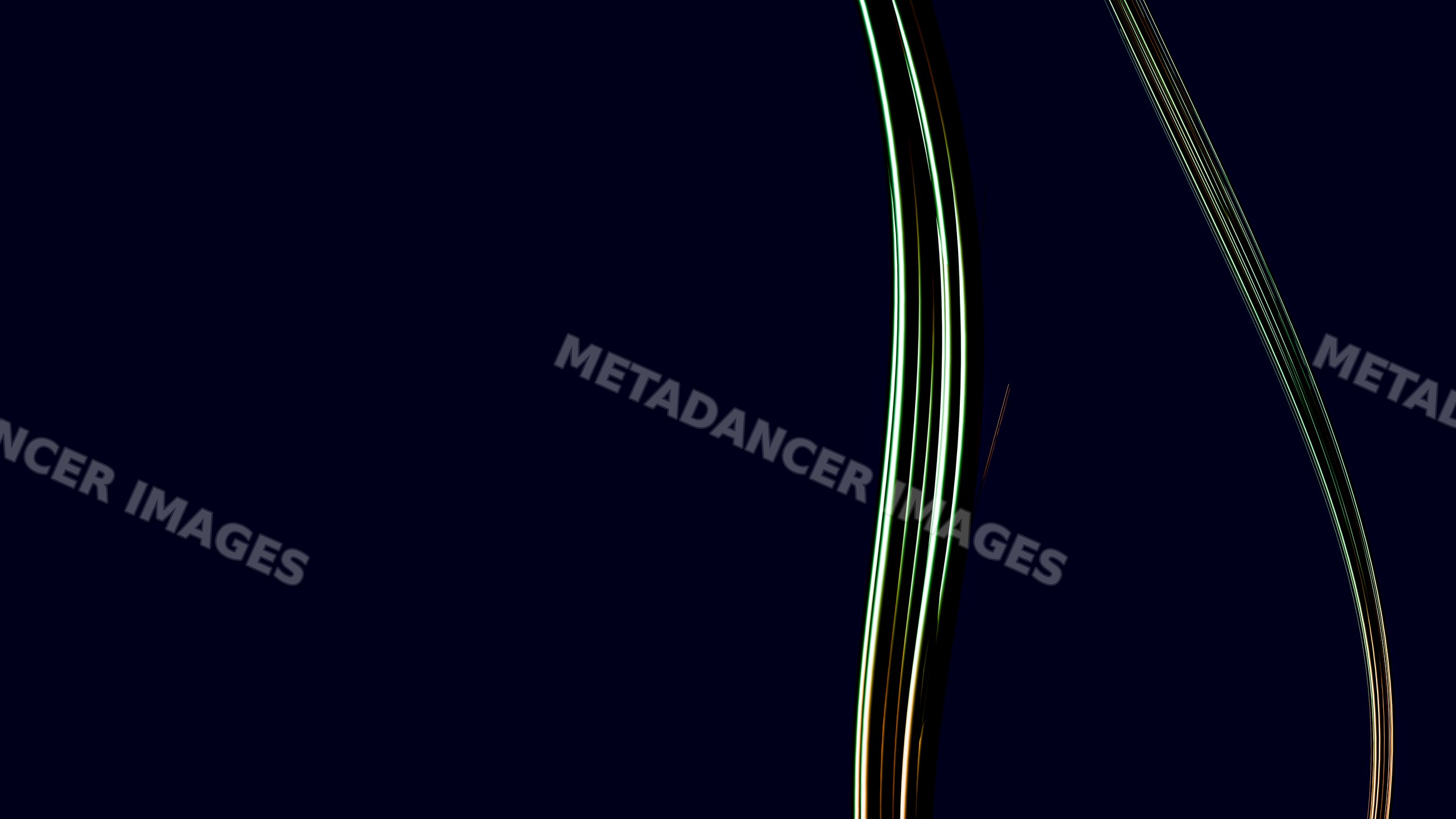 Abstract glowing curved light trails digital illustration