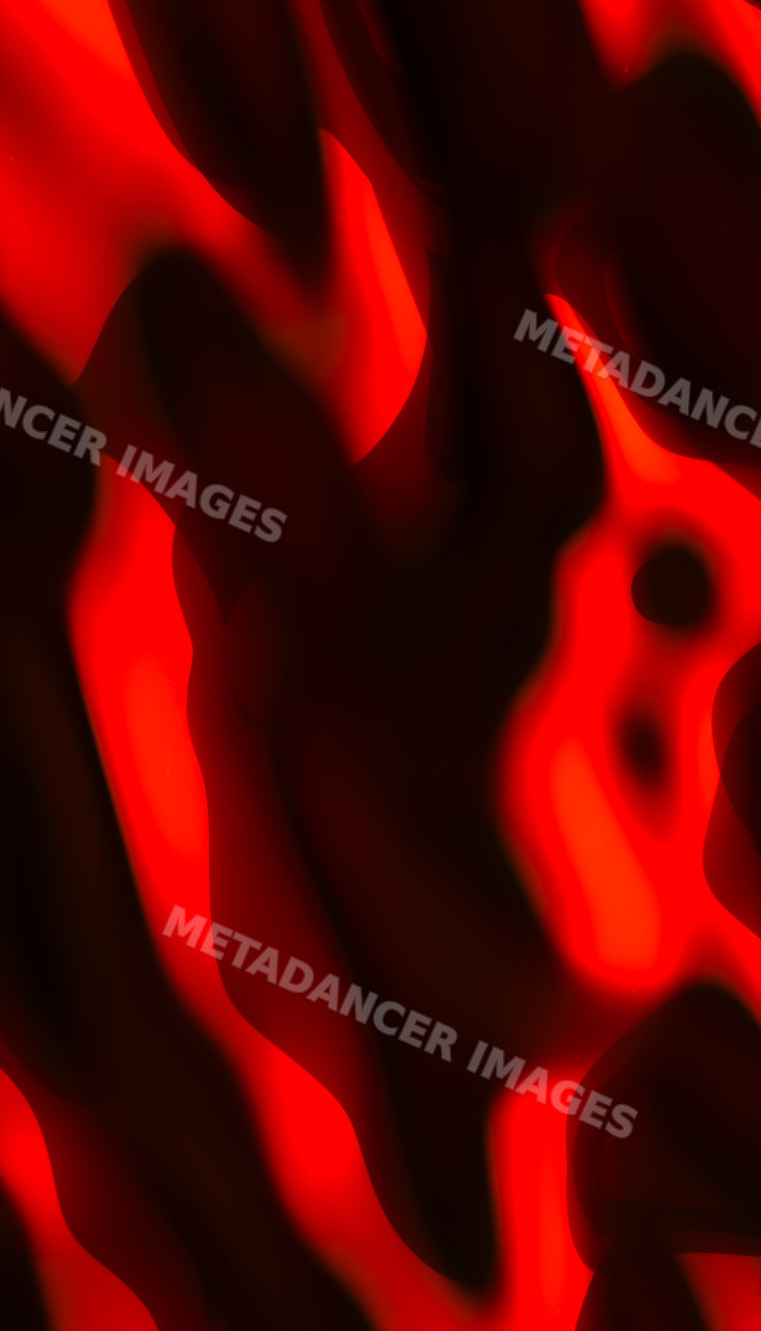 Abstract fluid red and Black organic shapes with glowing effect