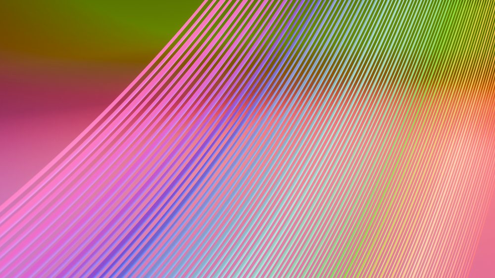 Abstract colorful diagonal stripe pattern in a digital illustration