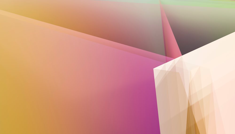 Colorful abstract digital artwork with layered geometric shapes