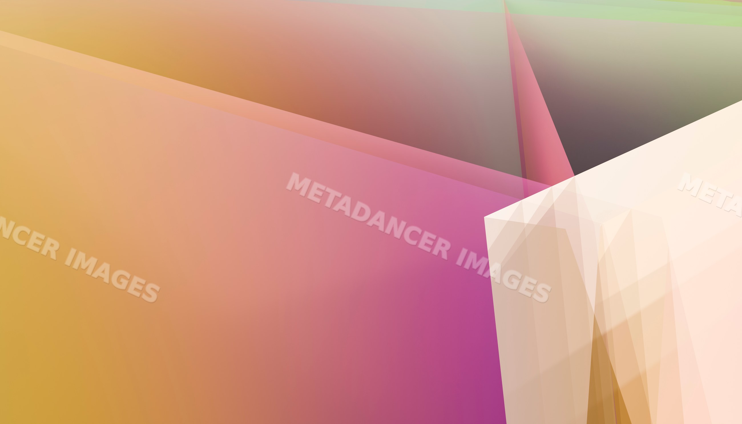 Colorful abstract digital artwork with layered geometric shapes