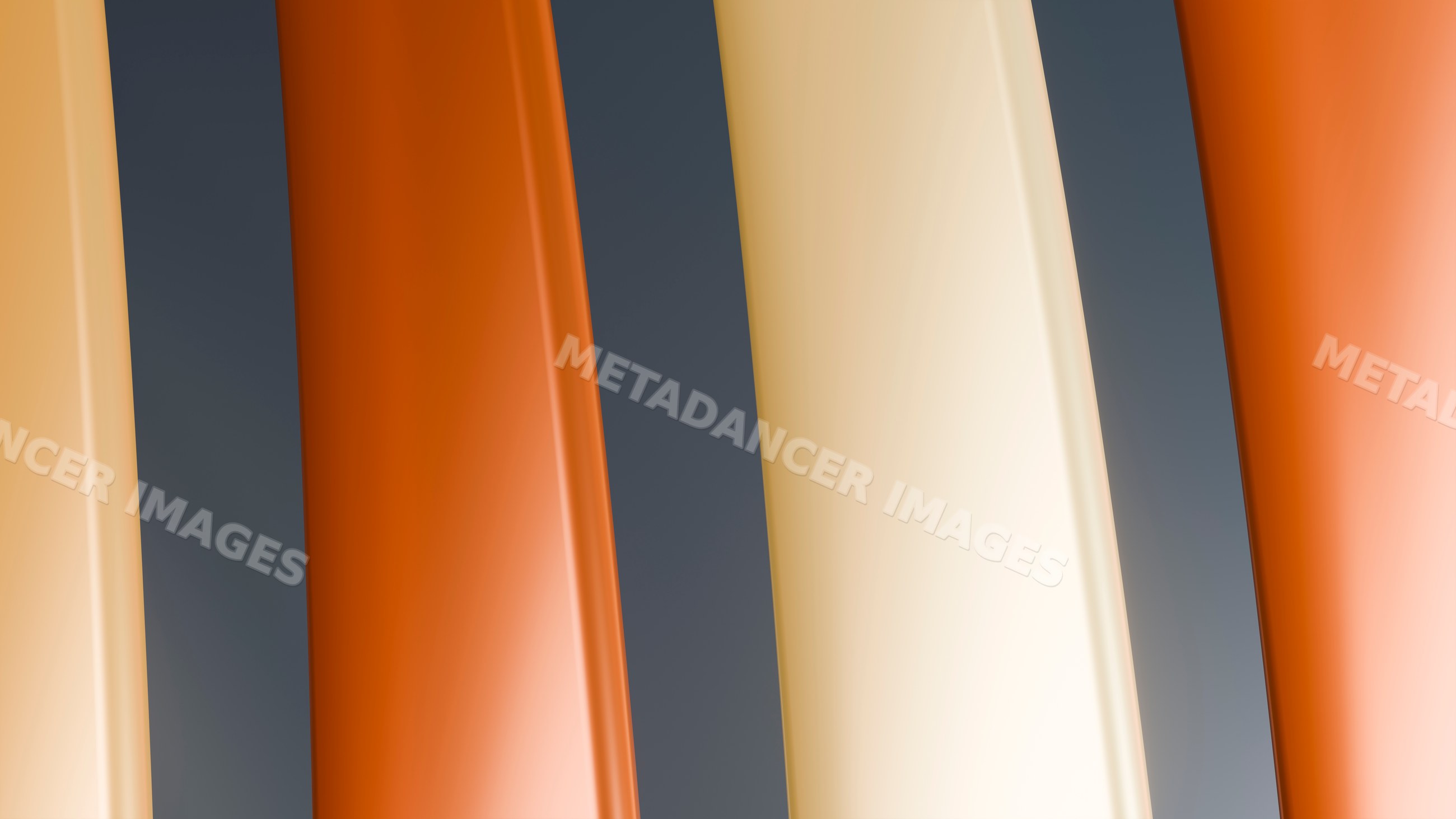 Abstract liquid flows of cream and caramel in digital illustration