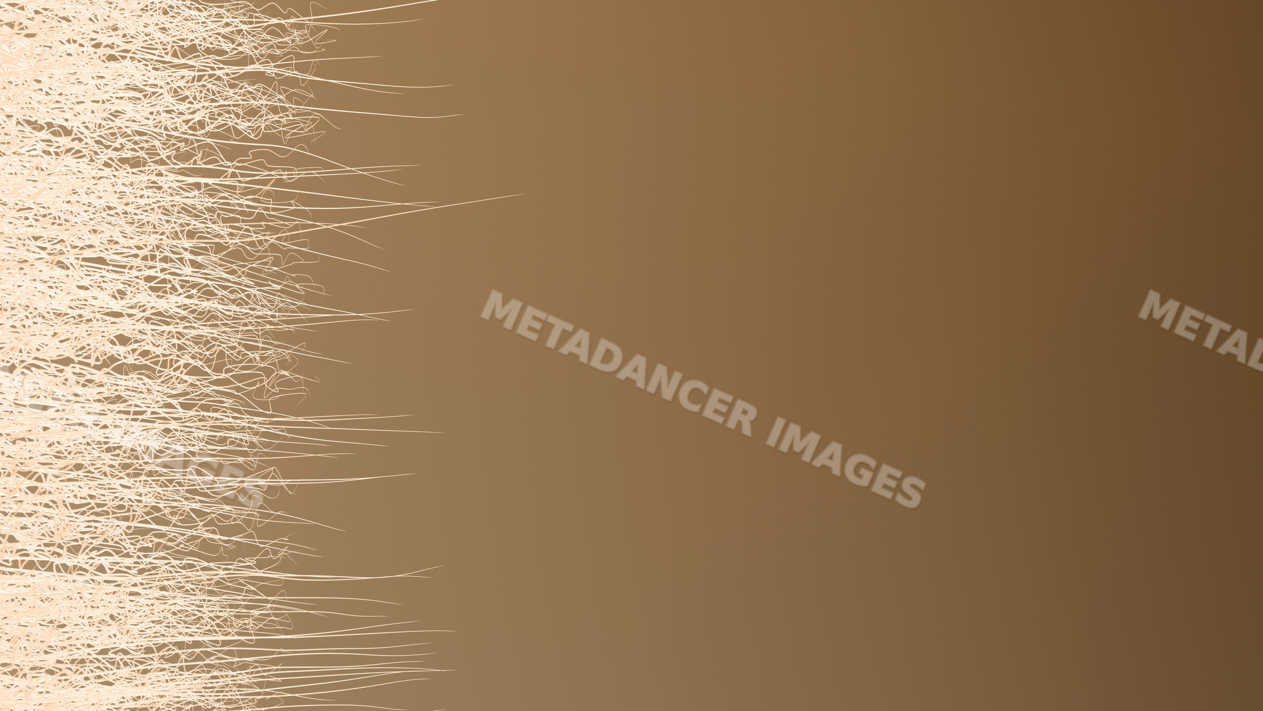 Abstract beige line pattern on brown background digital art