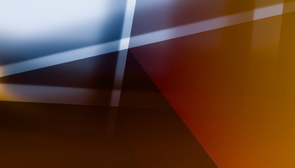 Abstract digital art with overlapping translucent geometric shapes
