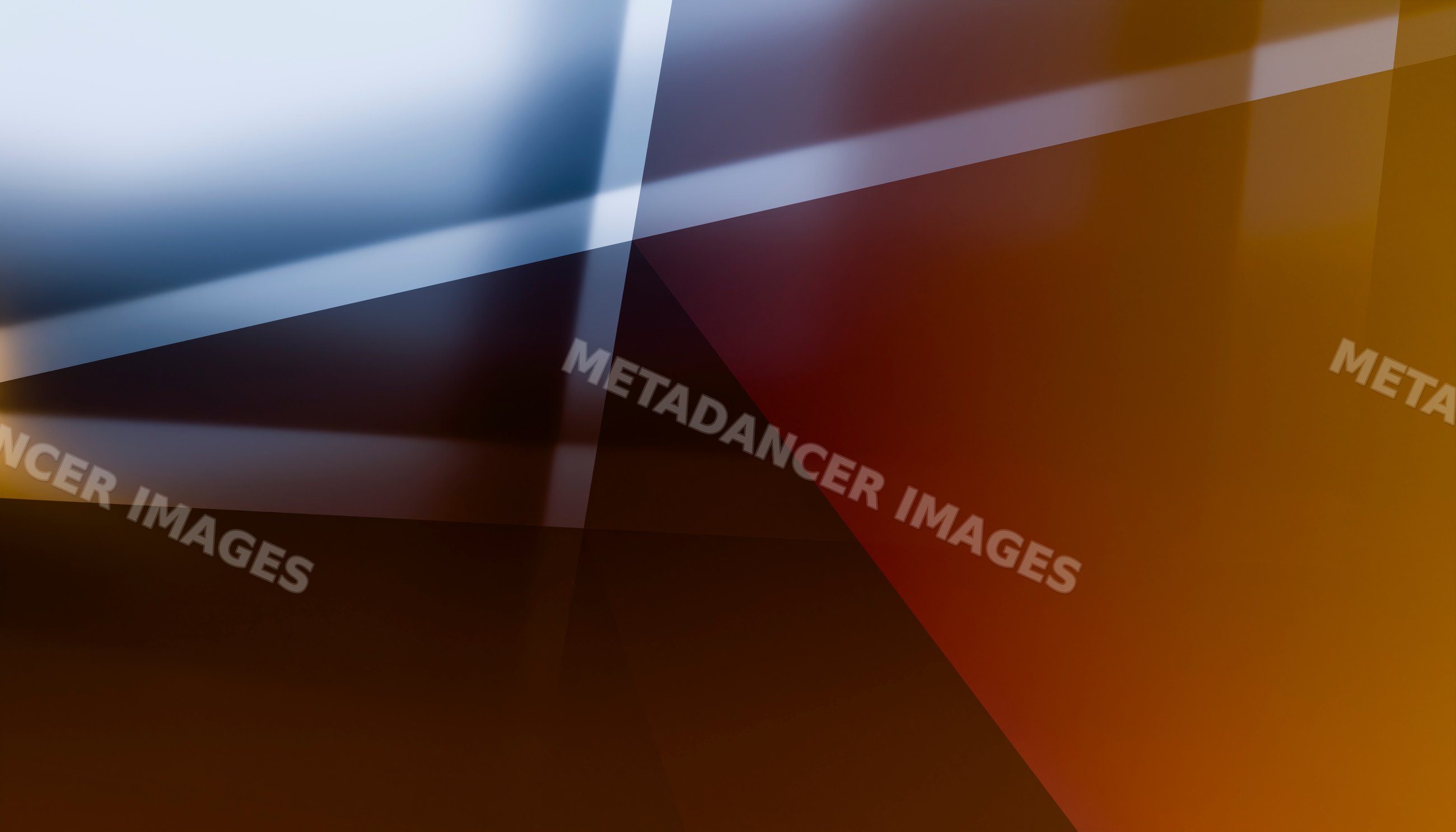 Abstract digital art with overlapping translucent geometric shapes