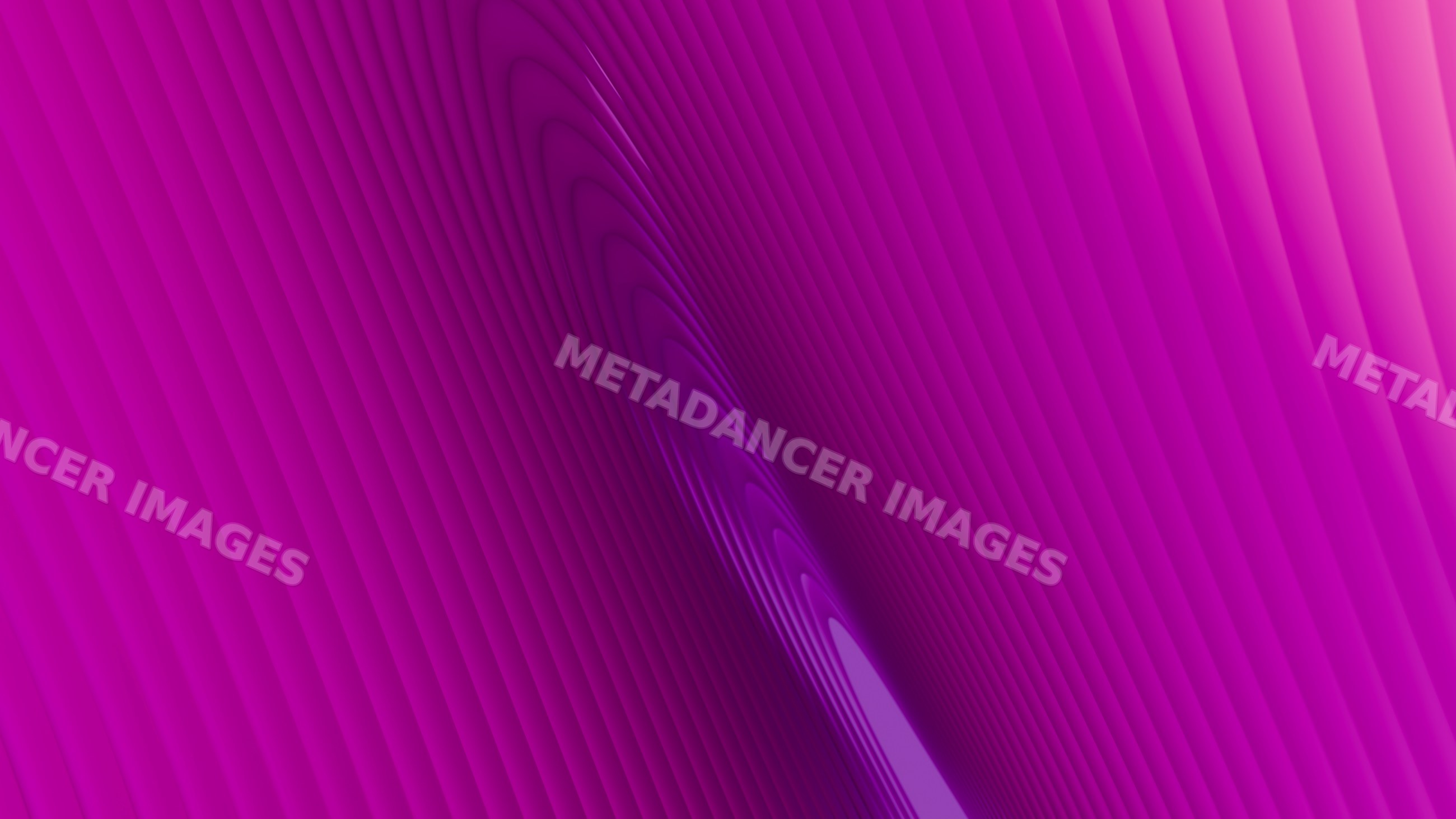 Abstract purple and magenta digital illustration with curved wave