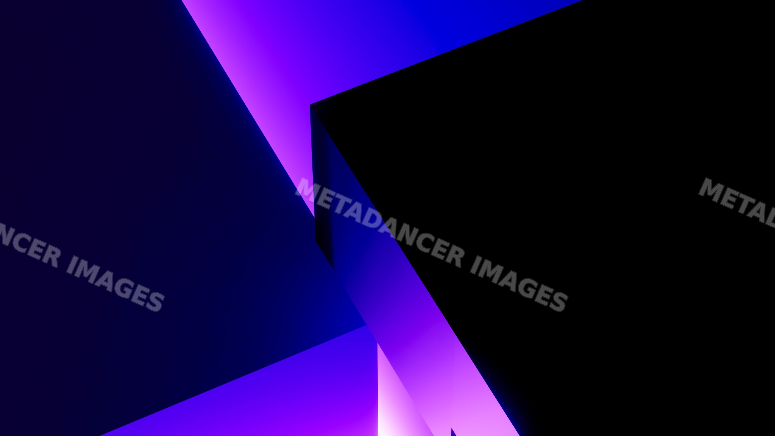 Abstract digital illustration of black cubes