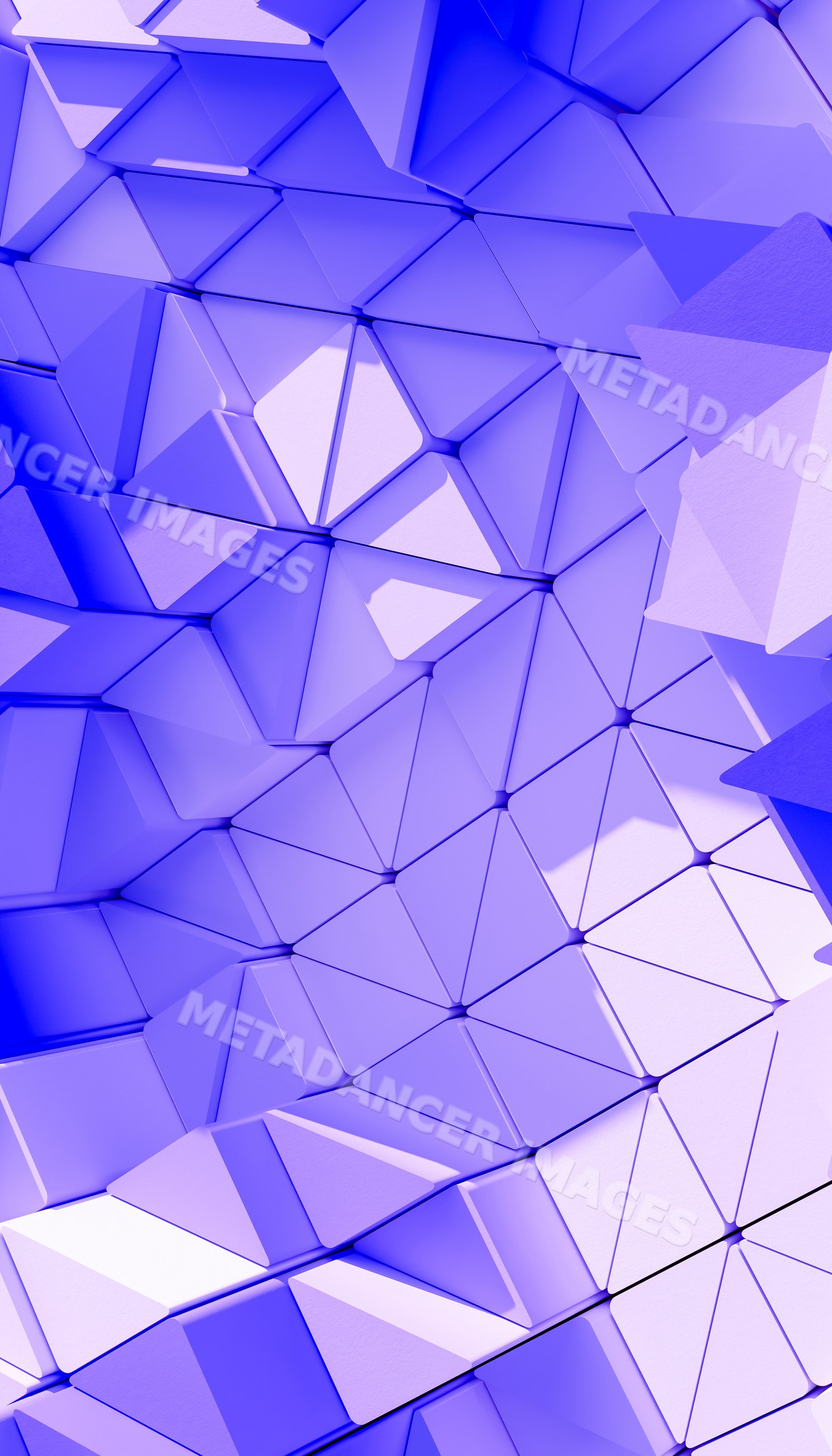 Abstract digital render background with geometric triangular pattern